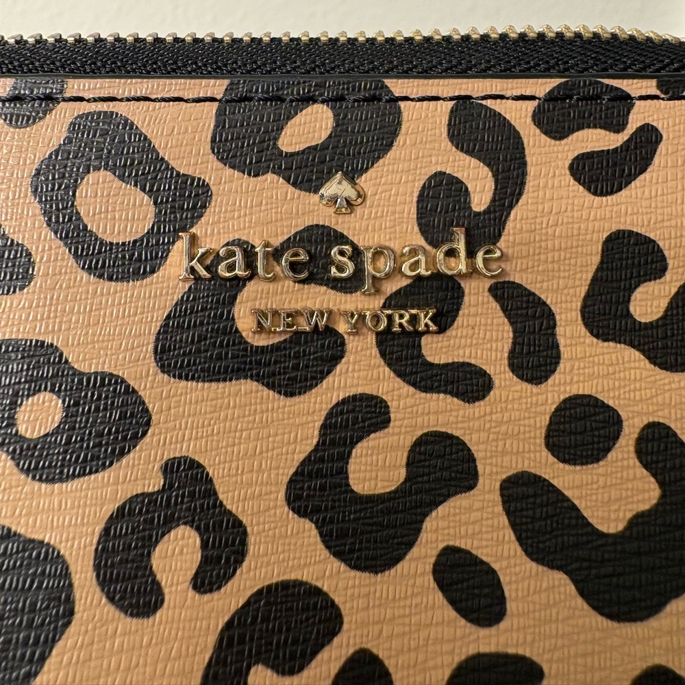 Kate Spade Leopard Print Card Holder